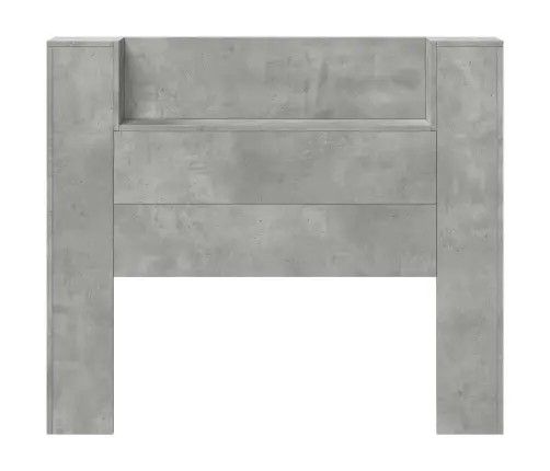 Galvūgalis Betono Pilka 120 X 16,5 X 103,5 Cm Apdirbta Mediena