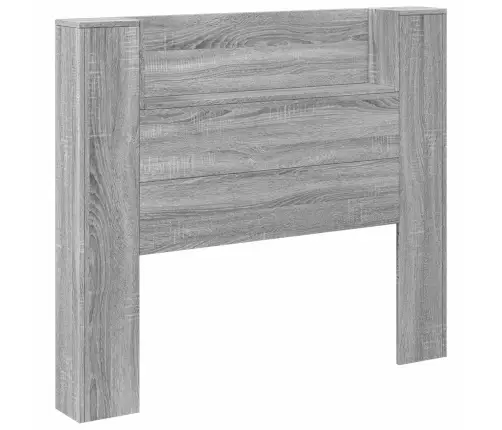 Galvgalis Pelēks Sonoma 120 X 16,5 X 103,5 Cm Inženierijas Koks Vidaxl