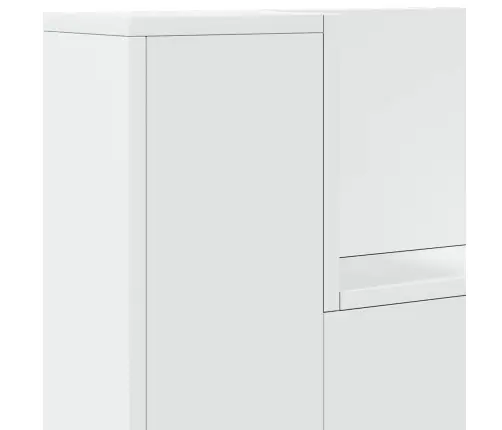 Galvgalis Balts 120 X 16,5 X 103,5 Cm Inženierijas Koks Vidaxl