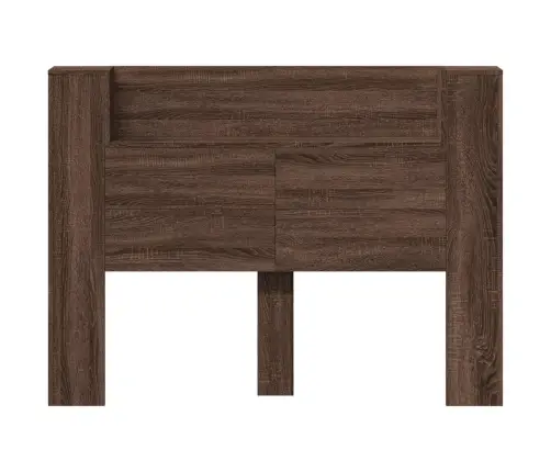 Galvgalis Brūns Ozols 140 X 16,5 X 103,5 Cm Inženierijas Koks Vidaxl