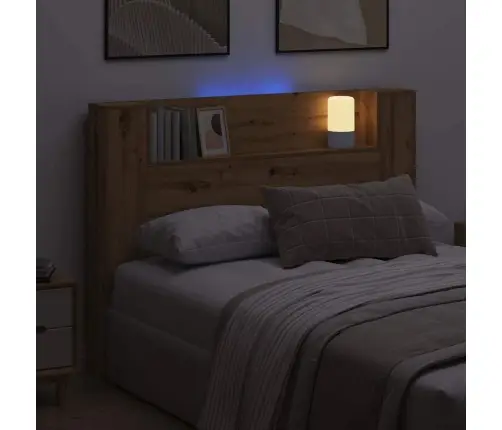 Galvgalis Artisānā Ozols 140 X 17 X 104,5 Cm Inženierijas Koks Vidaxl