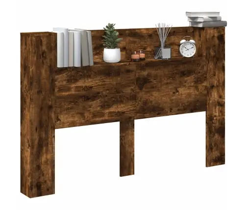 Galvgalis Dūmaka Ozols 160 X 16,5 X 103,5 Cm Inženierijas Koks Vidaxl