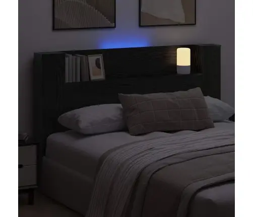 Galvgalis Melns Ozolkoks 160 X 17 X 104,5 Cm Inženierijas Koks Vidaxl