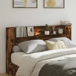 Galvūgalis Su Lentyna Rūkyta Ąžuolas 180 X 16,5 X 103,5 Cm