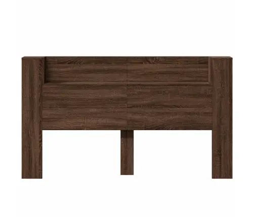 Galvgalis Brūns Ozols 180 X 16,5 X 103,5 Cm Inženierijas Koks Vidaxl