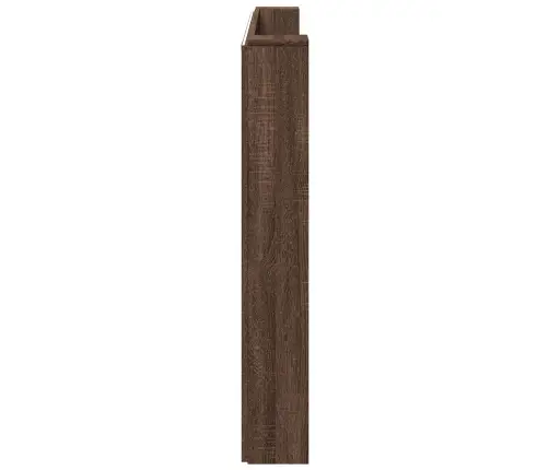 Galvgalis Brūns Ozols 180 X 16,5 X 103,5 Cm Inženierijas Koks Vidaxl