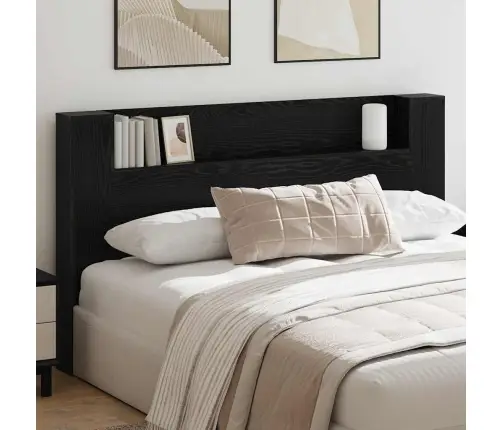 Galvgalis Melns Ozolkoks 180 X 17 X 104,5 Cm Inženierijas Koks Vidaxl