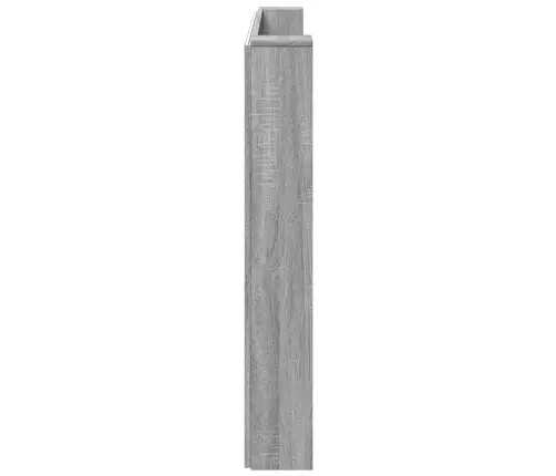 Galvgalis Pelēks Sonoma 180 X 16,5 X 103,5 Cm Inženierijas Koks Vidaxl