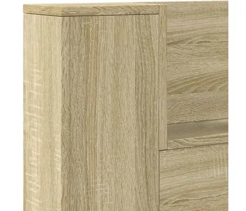 Galvgalis Sonoma Ozols 180 X 16,5 X 103,5 Cm Inženierijas Koks Vidaxl