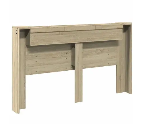 Galvgalis Sonoma Ozols 180 X 16,5 X 103,5 Cm Inženierijas Koks Vidaxl