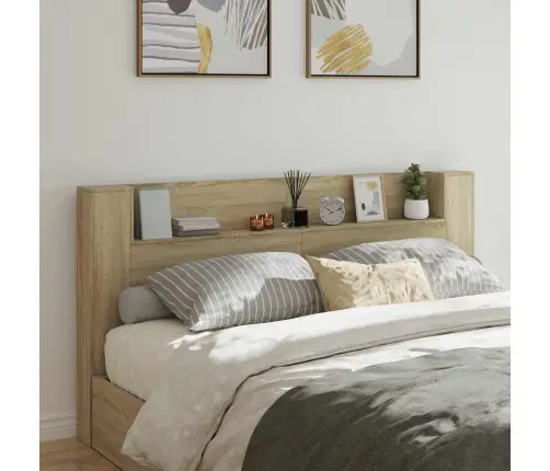 Galvgalis Sonoma Ozols 200 X 16,5 X 103,5 Cm Inženierijas Koks Vidaxl