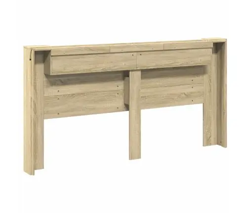 Galvgalis Sonoma Ozols 200 X 16,5 X 103,5 Cm Inženierijas Koks Vidaxl