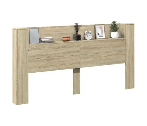 Galvgalis Sonoma Ozols 200 X 16,5 X 103,5 Cm Inženierijas Koks Vidaxl