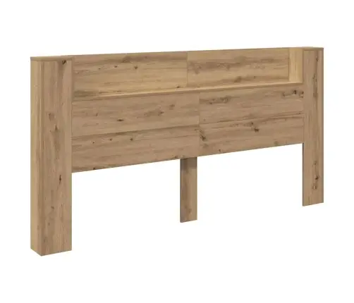 Galvas Dēlis Skapītis Artisānā Ozols 120 X 15 X 103.5 Cm Vidaxl