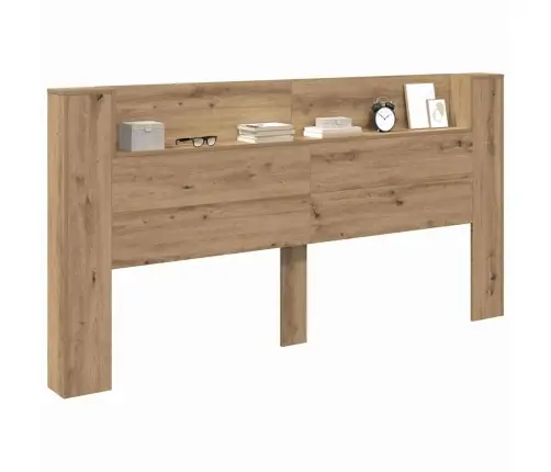 Galvas Dēlis Skapītis Artisānā Ozols 120 X 15 X 103.5 Cm Vidaxl