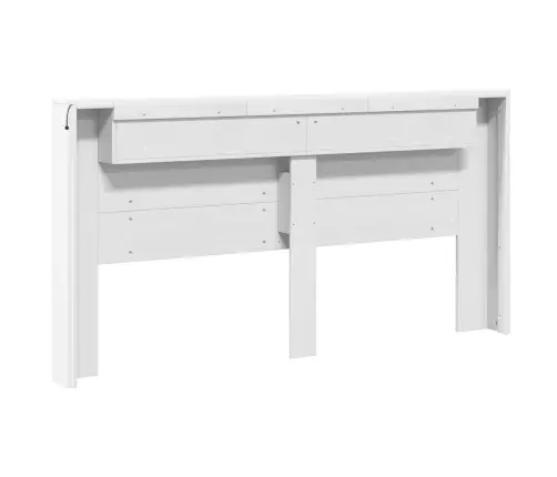 Galvūgalis Balta 200 X 16,5 X 103,5 Cm Apdirbta Mediena