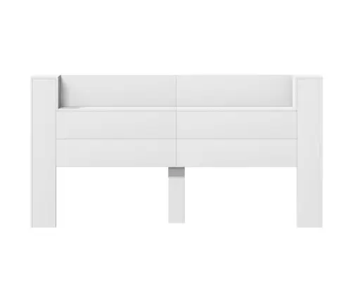 Galvūgalis Balta 200 X 16,5 X 103,5 Cm Apdirbta Mediena