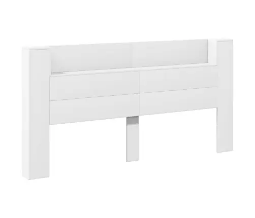 Galvūgalis Balta 200 X 16,5 X 103,5 Cm Apdirbta Mediena