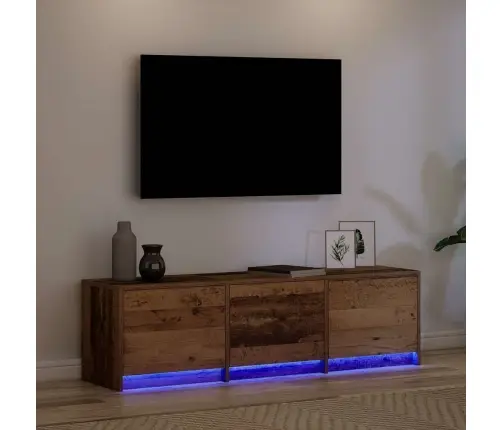 Tv Kapp Led-Dega Sahtliga Vana Puit 140 X 34 X 40 Cm Tehispuit