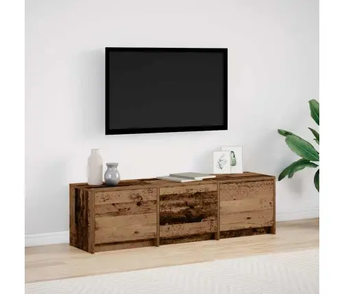 Tv Kapp Led-Dega Sahtliga Vana Puit 140 X 34 X 40 Cm Tehispuit