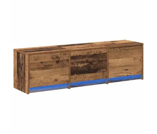 Tv Kapp Led-Dega Sahtliga Vana Puit 140 X 34 X 40 Cm Tehispuit