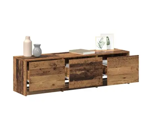 Tv Kapp Led-Dega Sahtliga Vana Puit 140 X 34 X 40 Cm Tehispuit