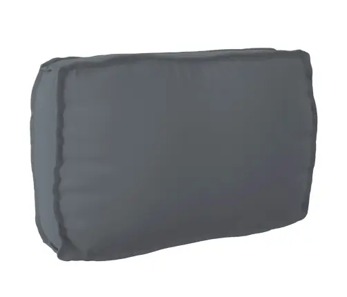 Dīvānu Komplekts Ar Spilvenu Antracīts 131,5 X 92 X 69 Cm Vidaxl