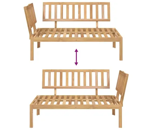 Sofos Komplektas Pilka 132 X 92 X 69 Cm Kietos Akacijos Mediena