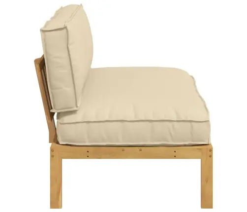 Diivanikomplekt Padjaga Beež 120 X 92 X 69 Cm Tugev Akatsiapuu