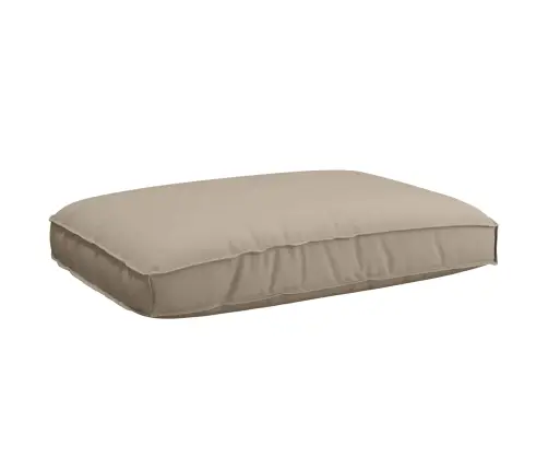 Dīvānu Komplekts Ar Spilvenu Pelēkbrūna 120 X 80 X 69 Cm Vidaxl