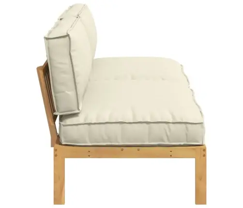 Diivanikomplekt Padjaga Cream 240 X 92 X 69 Cm Tugev Akatsiapuu