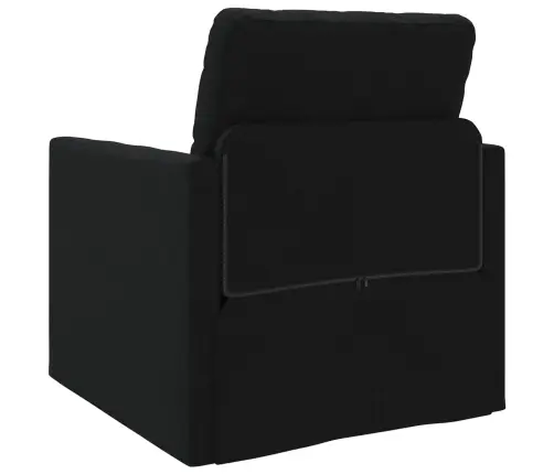 Kokkukantav Diivanvoodi 61Cm Must Kangas