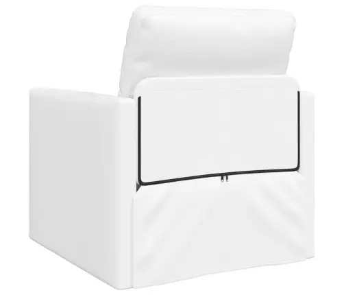 Sulankstomas Sofas-Lova Balta 74 X 77 X 81 Cm Pvc