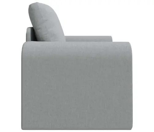 Sulankstomas Sofas-Lova Šviesiai Pilka 98 X 71 X 83 Cm Audinys