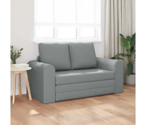 Sulankstomas Sofas-Lova Šviesiai Pilka 148 X 71 X 83 Cm Audinys