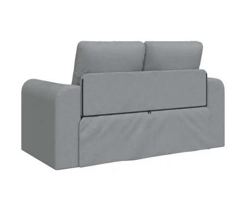 Sulankstomas Sofas-Lova Šviesiai Pilka 148 X 71 X 83 Cm Audinys