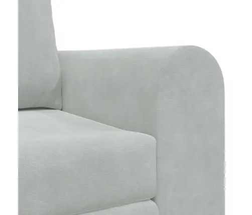 Saliekamais Dīvāns Gultas Gaiši Pelēks 148 X 71 X 83 Cm Samts Vidaxl