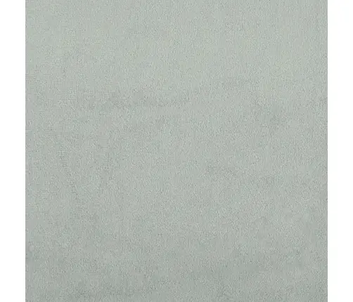 Saliekamais Dīvāns Gultas Gaiši Pelēks 124 X 71 X 78 Cm Samts Vidaxl