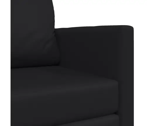 Sulankstomas Sofas-Lova Juoda 124 X 71 X 78 Cm Pvc