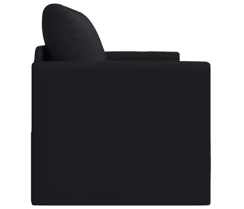 Sulankstomas Sofas-Lova Juoda 124 X 71 X 78 Cm Pvc