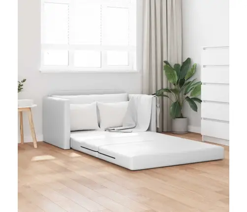 Sulankstomas Sofas-Lova Balta 124 X 71 X 78 Cm Pvc