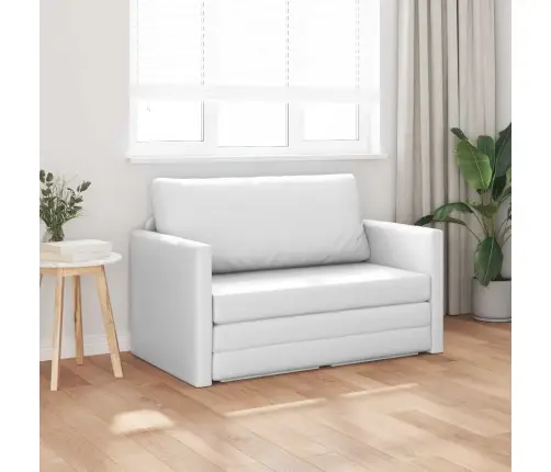 Sulankstomas Sofas-Lova Balta 124 X 71 X 78 Cm Pvc