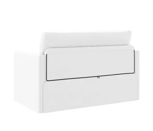 Sulankstomas Sofas-Lova Balta 124 X 71 X 78 Cm Pvc