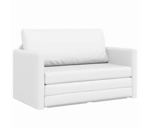 Sulankstomas Sofas-Lova Balta 124 X 71 X 78 Cm Pvc