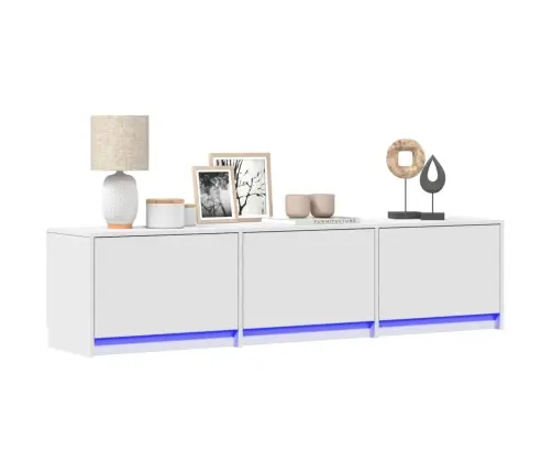 Televizora Skapīša Balts 165 X 34 X 40 Cm Inženierijas Koks Vidaxl