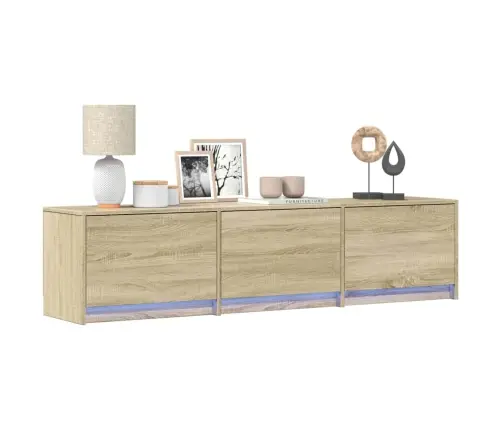 Televizora Skapīša Sonoma 165 X 34 X 40 Cm Inženierijas Koks Vidaxl