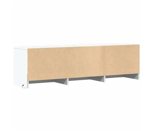 Televizora Skapīša Balts 140 X 34 X 40 Cm Inženierijas Koks Vidaxl