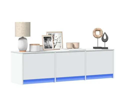 Televizora Skapīša Balts 140 X 34 X 40 Cm Inženierijas Koks Vidaxl