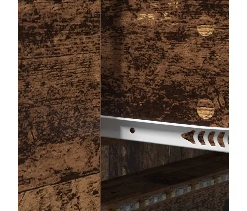 Televizoriaus Spintelė Su Led Senas Medis 140 X 34 X 40 Cm