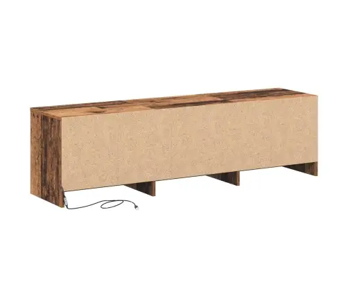 Telerikapp Lediga Sahtliga Vana Puit 140 X 34 X 40 Cm Tehispuit